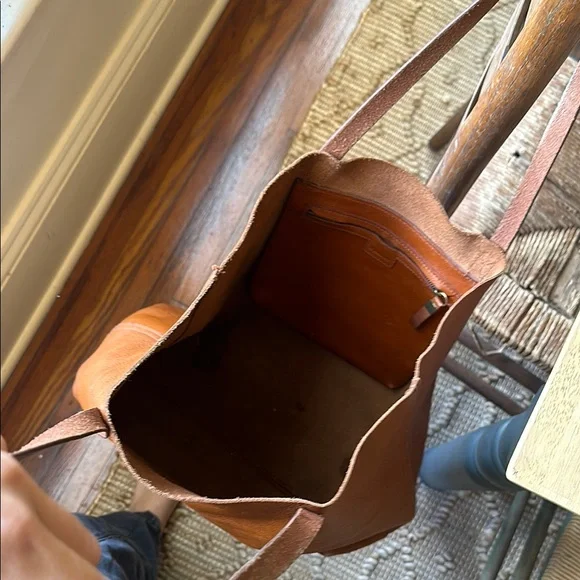Madewell leather tote bag - Picture 5 of 7